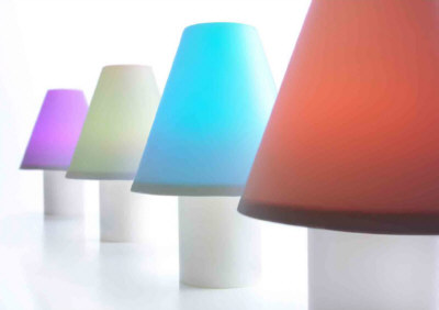 Bunte Lampen